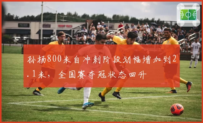 孙杨800米自冲刺阶段划幅增加到2.1米,全国赛夺冠状态回升
