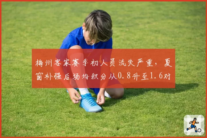 梅州客家赛季初人员流失严重，夏窗补强后场均积分从0.8升至1.6对比鲜明
